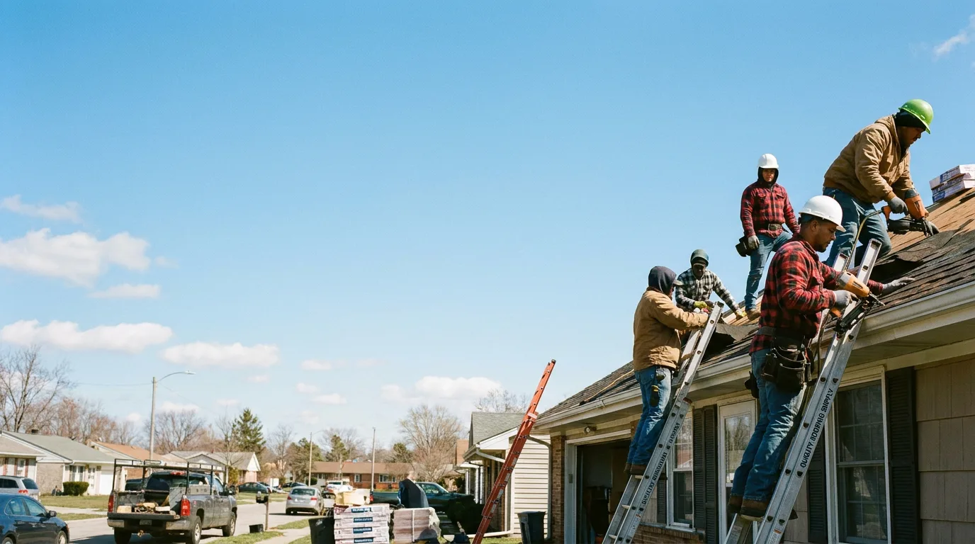 Roofing in Mcadoo, TX near me